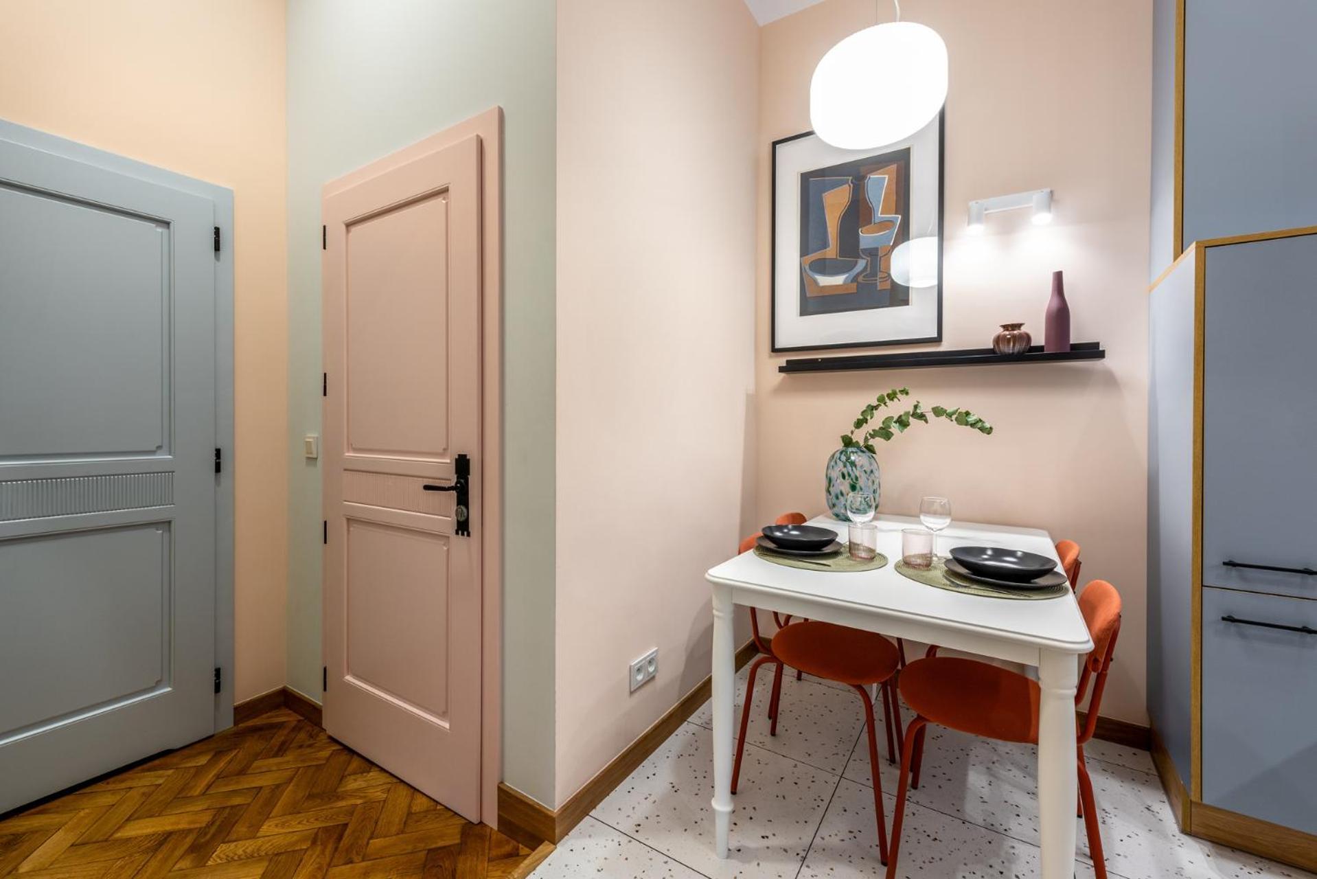 Pastell Apartments Cracovia Esterno foto